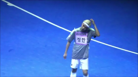 [FANCAM] [150811] Junghan @ Idol Star Athletics Championships