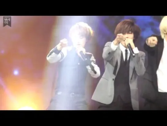 [FANCAM] 140824 와팝쇼 순영 - 주문 (MIROTIC) (фокус на Сунёна)