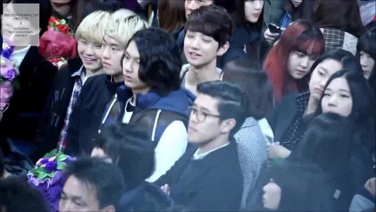 [FANCAM] 140213 서공예 졸업식 세븐틴