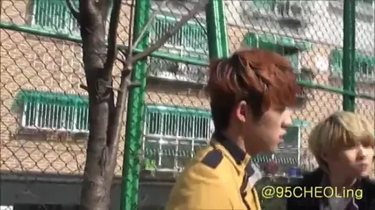 [FANCAM] [14.02.13]seventeen SEUNGCHEOL 서공예 졸업식(승철ver)