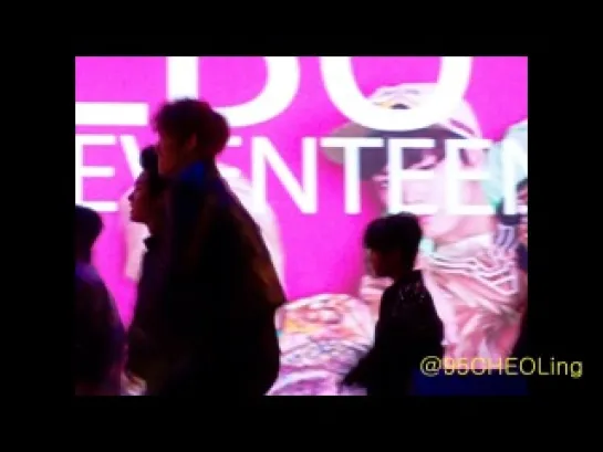 [FANCAM] 131130 롯데월드 세븐틴 (Seventeen at Lotte World) 무대-가면 승철ver (Seungcheol focus)