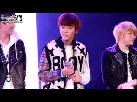 [FANCAM] 131130 롯데월드 (Seventeen at Lotte World )  가든  스테이지 ver. 승관 (seungkwan)