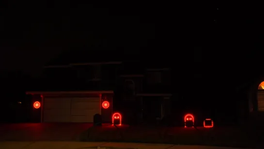 Enter Sandman (Metallica) 2020 Halloween Light Show