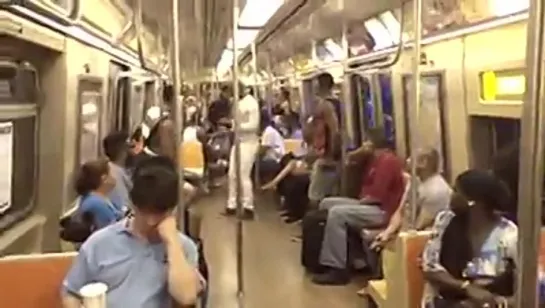 Circle of Life by Lion King Cast. On a NYC subway