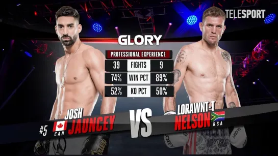 Glory 68 Miami Джош Джонси vs Лорант Нельсон