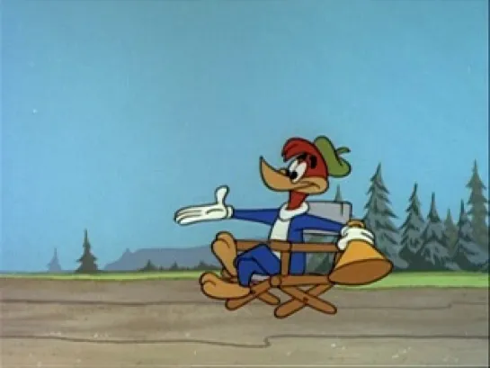 Woody Woodpecker 091. Log Jammed