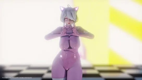 MMD R-18 [NORMAL] Haku Digital Suit - Me Me Me