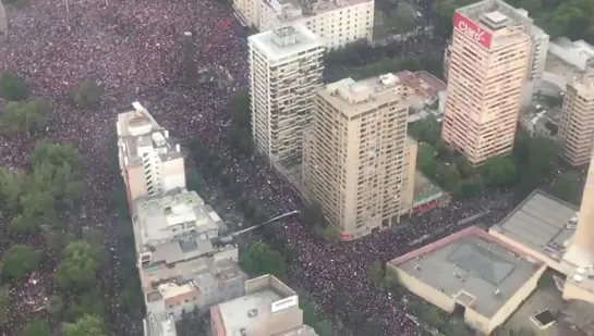 Протесты в Чили