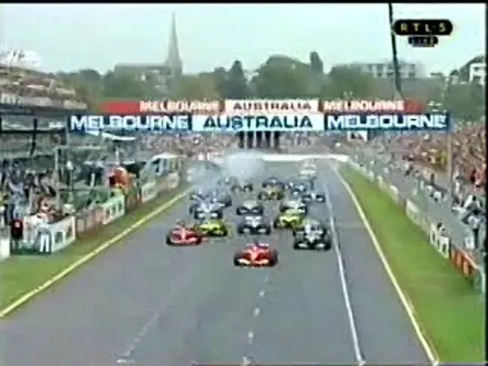 The F1 Files - 2001-01 Australia Highlights