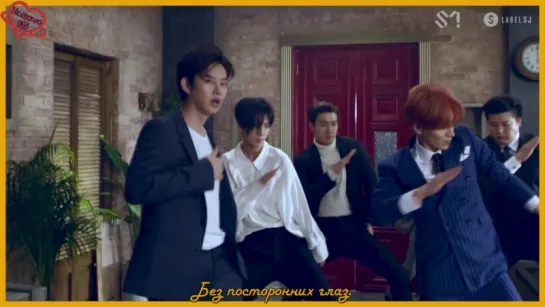 [Limerence FSG] Super Junior - Black Suit (rus sub / рус. саб.)