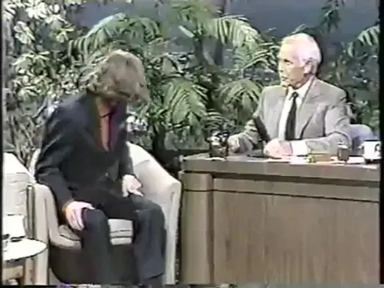 Crispin Glover on Johnny Carson