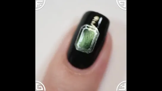 Ажурный дизайн 😍🖤💚💅