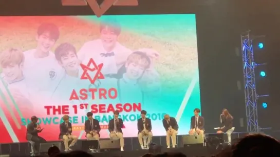 [12.02.2017] ASTRO Talk @ Showcase in BKK 2017