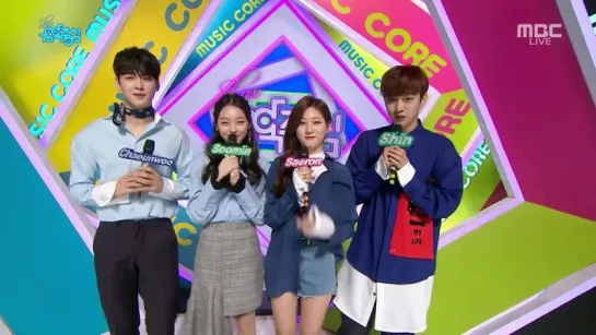 [18.02.2017] ASTRO Eunwoo MC Music Core