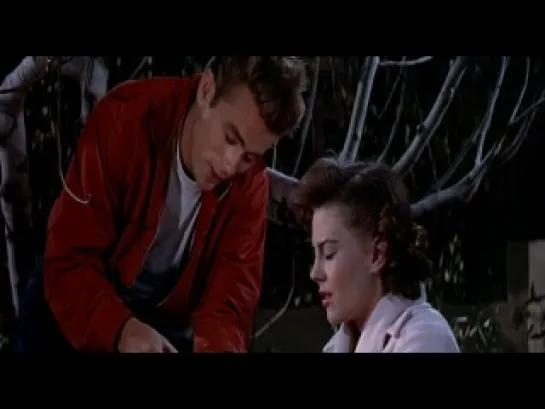 Фрагмент 3 х/ф "Бунтарь без идеала" / "Rebel Without a Cause" (1955) США, Николас Рэй