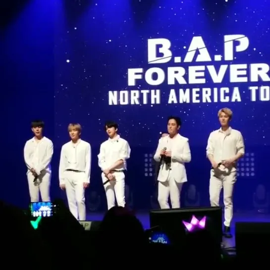 [FANCAM] [24.11.18] B.A.P 'FOREVER' TOUR — Minneapolis