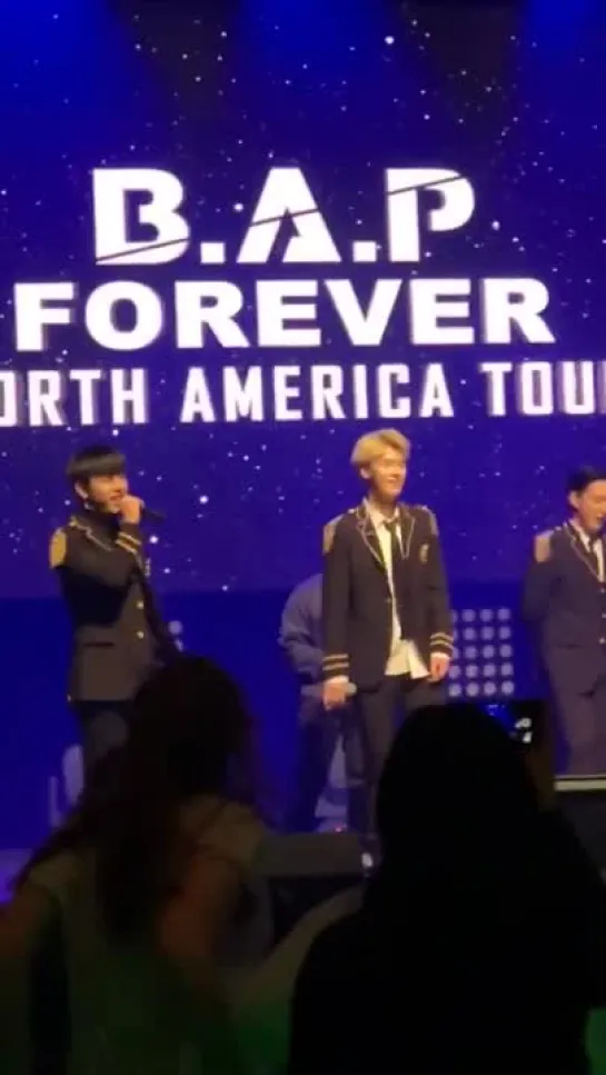 [FANCAM] [24.11.18] B.A.P 'FOREVER' TOUR — Minneapolis