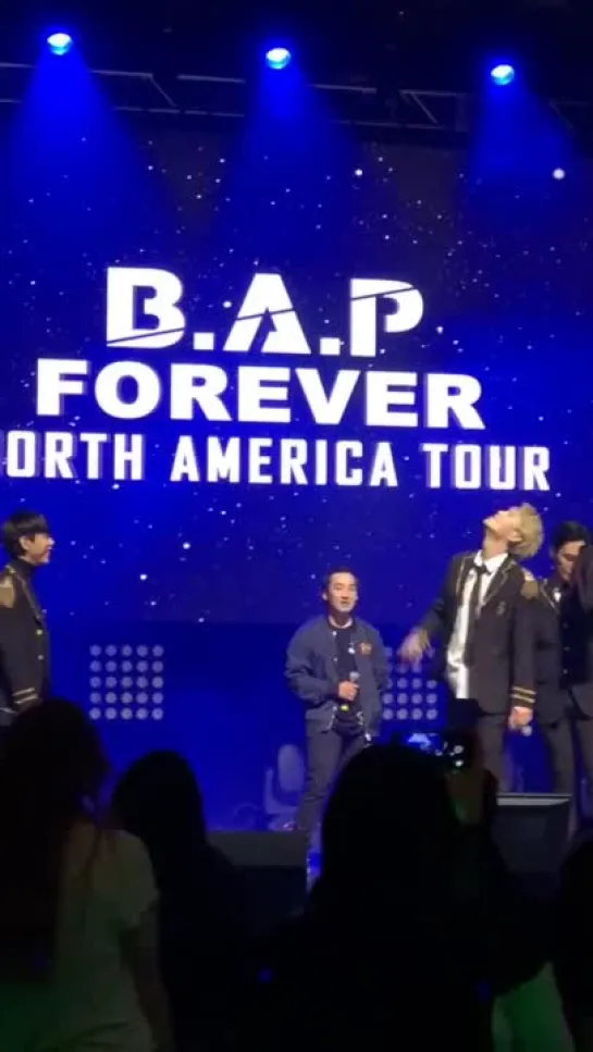 [FANCAM] [24.11.18] B.A.P 'FOREVER' TOUR — Minneapolis