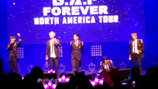 [FANCAM] [24.11.18] B.A.P 'FOREVER' TOUR — Minneapolis