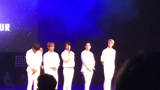 [FANCAM] [20.11.18] B.A.P 'FOREVER' TOUR — Miami: Ment