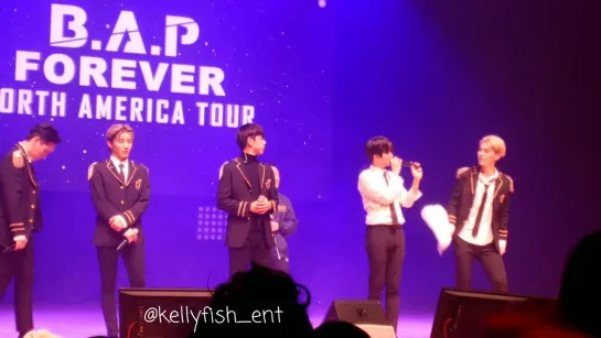 [FANCAM] [18.11.18] B.A.P 'FOREVER' TOUR — Atlanta: Final Ment