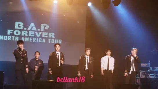 [FANCAM] [17.11.18] B.A.P 'FOREVER' TOUR — Philadelphia: B.A.P — Angel (1004) + Ment