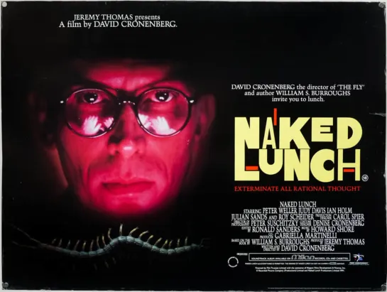 Обед нагишом / Naked Lunch (1991)