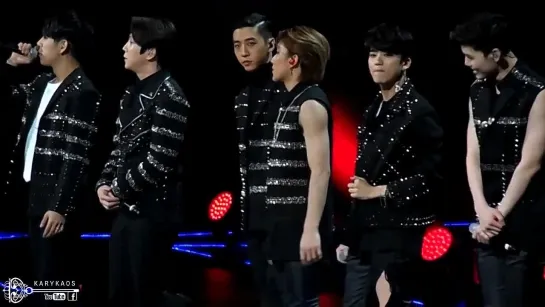 [Fancam] [30.10.14] Music Bank In Mexico, B.A.P - Talk Cut