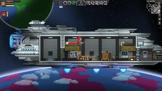 ПИНГВИНЫ НАЦИСТЫ ИЗ КОСМОСА - Starbound (Гагатун и Юзя)