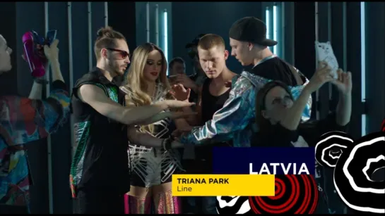 Латвия: Triana Park - Line (Евровидение 2017 - Первый полуфинал)