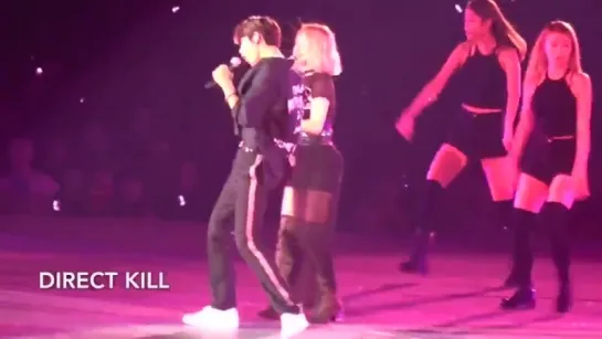 [fancam] 180729 Lucas (NCT) & Hyoyeon (SNSD) - Wannabe @ SMTOWN in Osaka D-2