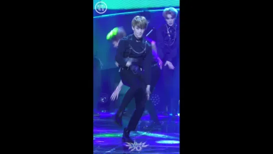 [fancam] 180420 Doyoung, Ten & Mark (NCT) - Black on Black @ Music Bank