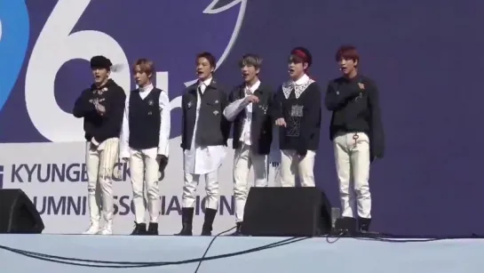 [fancam] 171021 NCT DREAM greeting @ Kyungbok Fall Festival