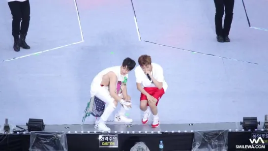 [fancam] 170708 Mark (NCT) & Henry (Super Junior) - I'm Good @ SMTOWN in Seoul