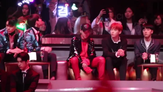 [fancam] 161202 NCT Reaction to BTS Fire @ MAMA 2016