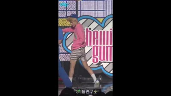 [fancam] 160827 Jisung (NCT DREAM) - Chewing Gum @ Music Core