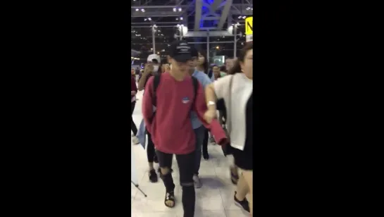 [fancam] 160803 airport Suvarnabhumi (Bangkok ) Ten NCT_U