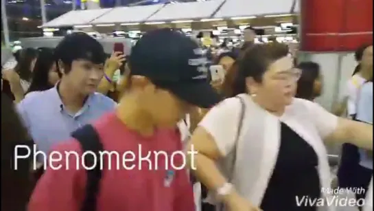 [fancam] 160803 airport Suvarnabhumi (Bangkok ) Ten NCT_U