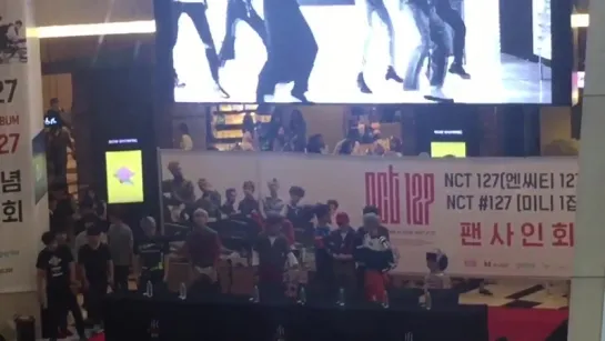 [Fancam] 160722 NCT 127 @ Fansign at IFC Mall North Artium