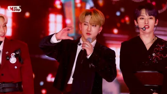 [211225] Stray Kids - Thunderous (Changbin FaceCam) » 2021 SBS Gayo Daejeon