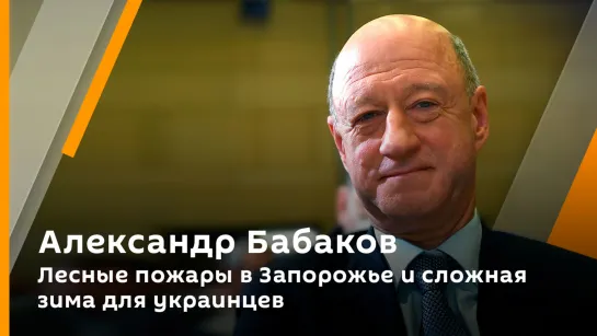 Александр Бабаков. Лесные пожары в Запорожье и сложная зима для украинцев