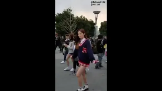 170319 [Fancam | Busking at Odaiba