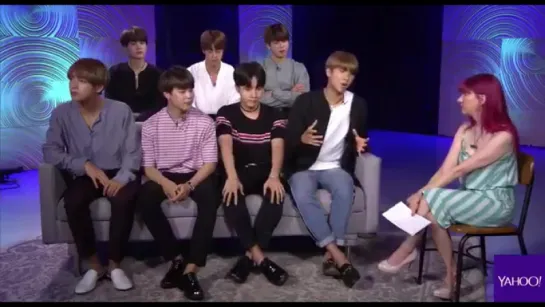 IM SCREAMING LOOK AT TAEHYUNG ABSORBING ALL THOSE WORDS FOR HIS ENGLISH VOCABULARY