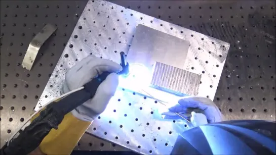 TIG Welding Aluminum Fabrication - Making a small fuel cell (gas tank) - 6061.com