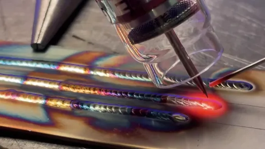 How to get INSANE colors to your tig welds