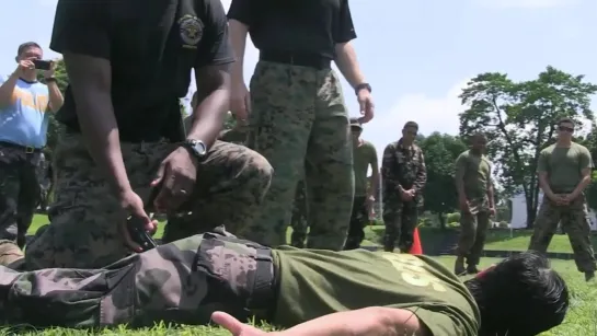 Butt Tasering With US Marines