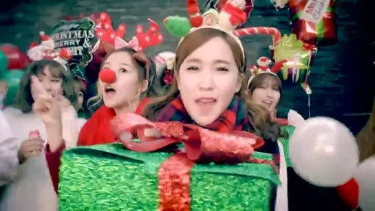 Chrome Family (Crayon Pop, Bob Girls, K-Much, ZAN ZAN) - Love Christmas  рус. саб./ рус. суб [rus_karaoke; rom; translation]