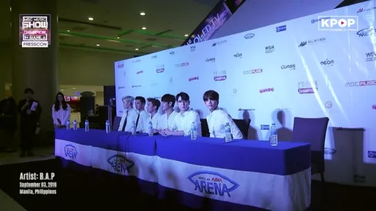 [Presscon] B.A.P at MBC 200th Show Champion