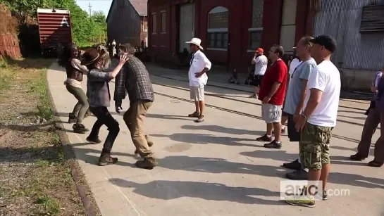 Making of The Walking Dead - Stunts in Season 5