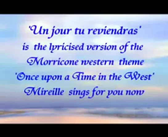 1974 Mireille Mathieu - Un Jour Tu Reviendras